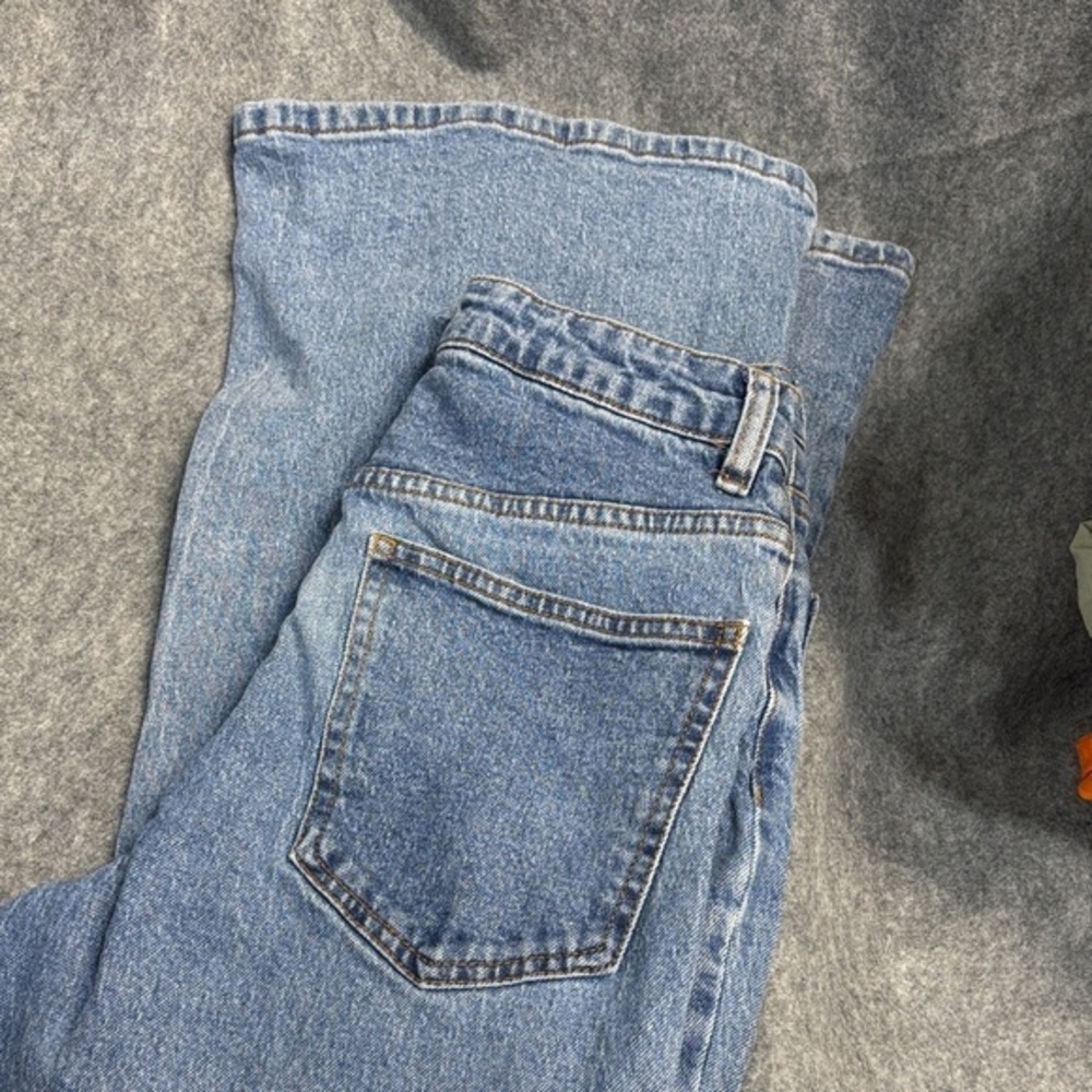 Cotton On Original Flare blue washed 5 pocket size 4 jeans